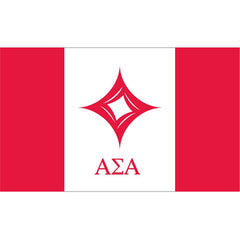 Alpha Sigma Alpha National Sorority Custom Greek Flags Greek banners Greek merchandise