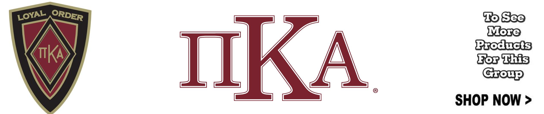 Shop now to see all of our Pi Kappa Alpha merchandise