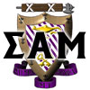 Sigma Alpha Mu Greek Fraternity Crest