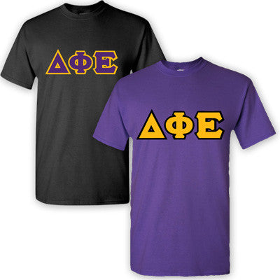 Delta Phi Epsilon Sorority 2 T-Shirt Pack - G500 - TWILL