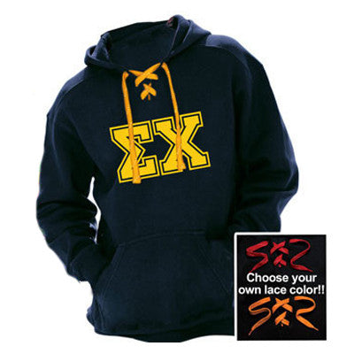 Varsity Printed Fraternity Hockey Hoody - J. America 8830 - CAD