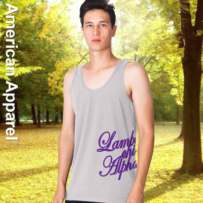 Lambda Chi Alpha Fraternity Printed Tank - American Apparel 2408W - CAD