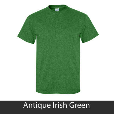 Greek State and Date Printed T-Shirt - Gildan 5000 - CAD
