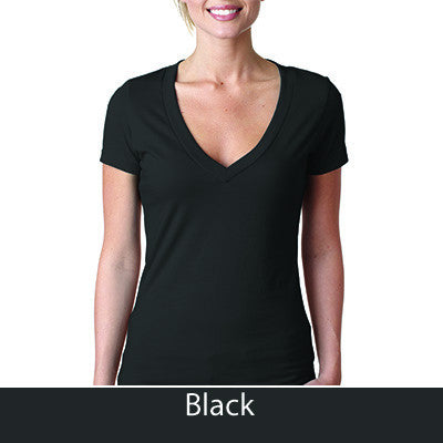 Pi Beta Phi Deep V Sorority Printed Tee - Next Level 6640 - CAD