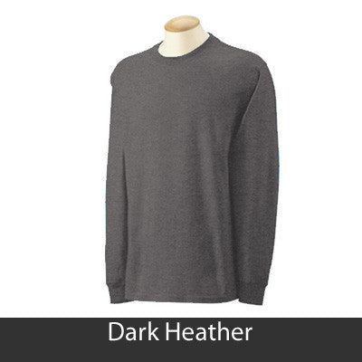 I Love Kappa Alpha Theta Printed Longsleeve - Gildan 2400 - CAD
