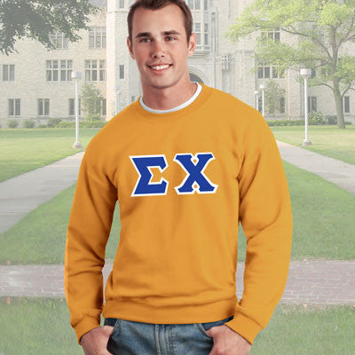 Sigma Chi Crewneck Sweatshirt - Gildan 12000 - TWILL