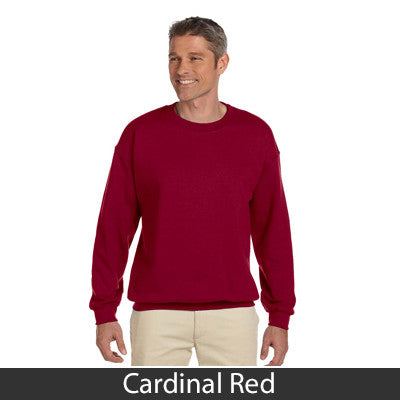 Phi Mu Sorority 8oz Crewneck Sweatshirt - Gildan 18000 - TWILL