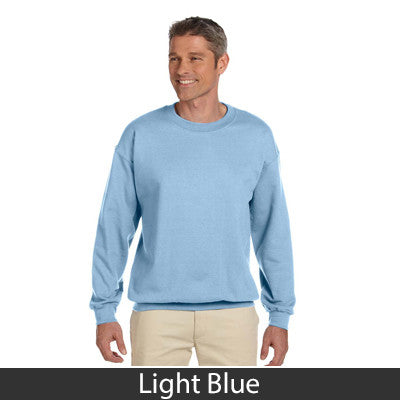 Phi Mu Sorority 8oz Crewneck Sweatshirt - Gildan 18000 - TWILL