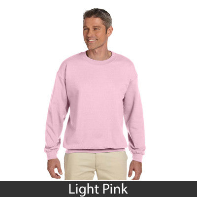 Sigma Alpha Epsilon Fraternity 8oz Crewneck Sweatshirt - Gildan 18000 - TWILL