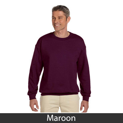 Zeta Beta Tau Fraternity 8oz Crewneck Sweatshirt - Gildan 18000 - TWILL
