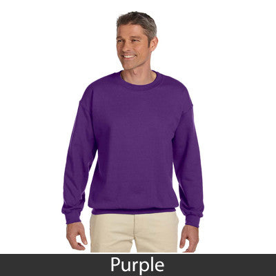 Zeta Tau Alpha Sorority 8oz Crewneck Sweatshirt - Gildan 18000 - TWILL