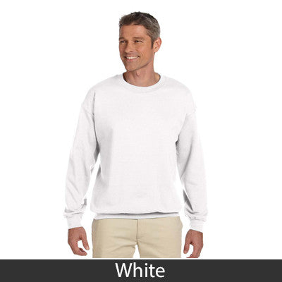 Pi Beta Phi Sorority 8oz Crewneck Sweatshirt - Gildan 18000 - TWILL
