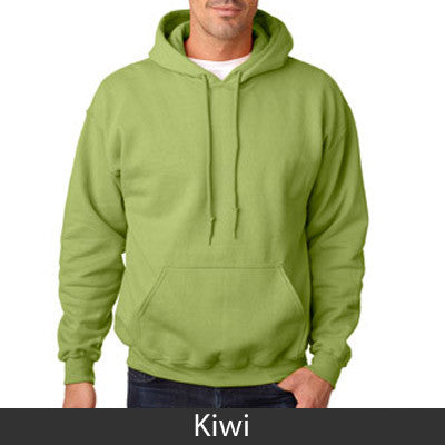 Alpha Phi Omega State and Date Printed Hoody - Gildan 18500 - CAD