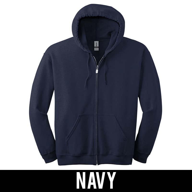 Kappa Alpha Psi Fraternity Full-Zip Hoodie - G186 - TWILL