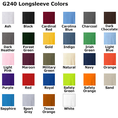 Sigma Iota Alpha Long-Sleeve Shirt - G240 - TWILL