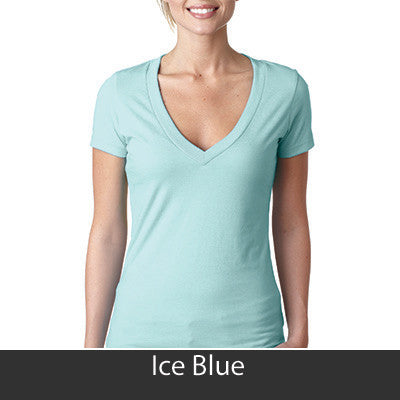 Gamma Sigma Sigma Deep V Sorority Printed Tee - Next Level 6640 - CAD