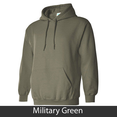 Sigma Kappa State and Date Printed Hoody - Gildan 18500 - CAD