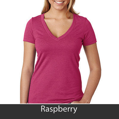 Gamma Sigma Sigma Deep V Sorority Printed Tee - Next Level 6640 - CAD