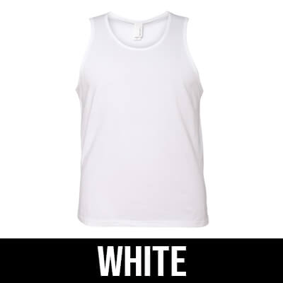 Alpha Kappa Alpha Sorority Unisex Tank Top with Twill - Next Level 3633 - TWILL