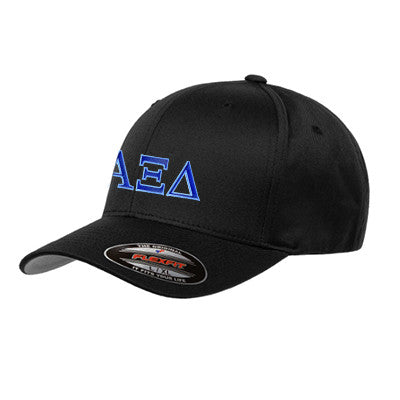 Alpha Xi Delta Flexfit Fitted Hat - Yupoong 6277 - EMB