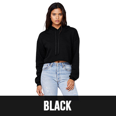 Custom Sorority Cropped Fleece Hoodie - 7502 - CAD