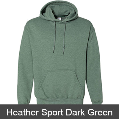 Delta Chi State and Date Printed Hoody - Gildan 18500 - CAD