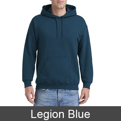 Delta Sigma Phi State and Date Printed Hoody - Gildan 18500 - CAD