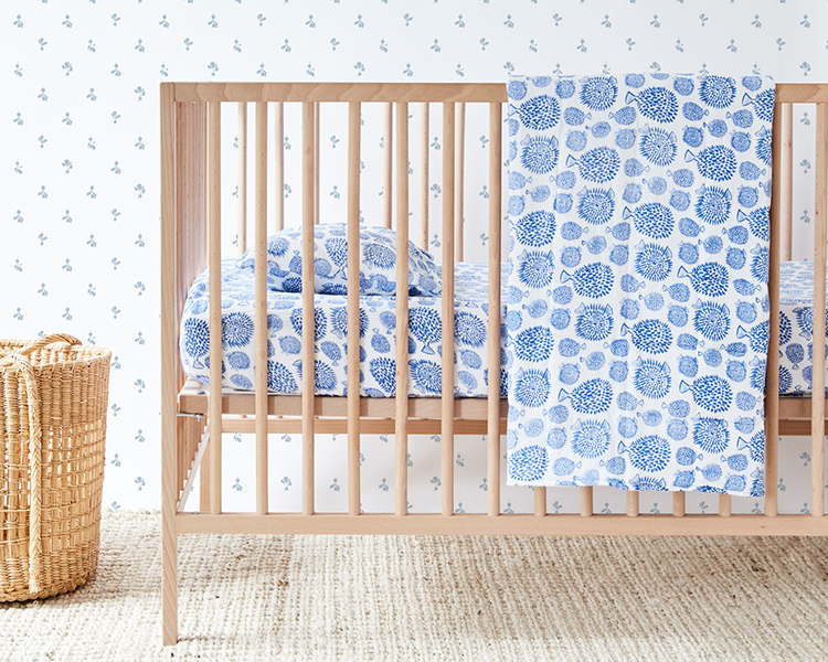 Lewis makes the best 100% organic cotton crib sheets for baby and kids