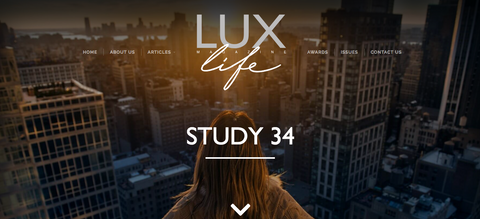 LUX magazine best luxury knitwear brand UK STUDY 34