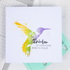 Sizzix Layered Stencils 4PK - Hummingbird