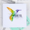 Sizzix Layered Stencils 4PK - Hummingbird