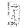 Sizzix Clear Stamps Set 5PK - Sunnyside Sentiments #6