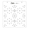 Sizzix Layered Stencils 4PK - Geo Background