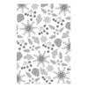 Sizzix Multi-Level Textured Impressions Embossing Folder - Winter Pattern