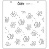 Sizzix Layered Stencils 4PK - Flower Patch