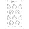 Sizzix A6 Layered Stencils 4PK – Defined Petals
