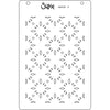 Sizzix A6 Layered Stencils 4PK – Geo Crystals