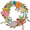 Sizzix Thinlits Die Set 14PK – Vault Funky Floral Wreath by Tim Holtz