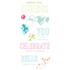 Sizzix Clear Stamps Set 13PK - Hello You Sentiments by 49 and Market