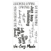 Sizzix Clear Stamps Set 10PK – Va-Cay Mode by Catherine Pooler