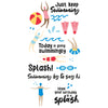 Sizzix Clear Stamps Set 29PK – Synchronized Swimmers by Catherine Pooler