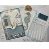 Sizzix Thinlits Die Set 5PK - Library Pocket ATC Card & Tabs by Eileen Hull