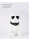 Dog Leather AirTag Collar