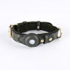 Dog Leather AirTag Collar