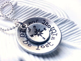 I'd Be Lost Without You | Compass Necklace