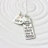 And Though She Be But Little She Is Fierce | Inspirational Quote Necklace | Shakespeare