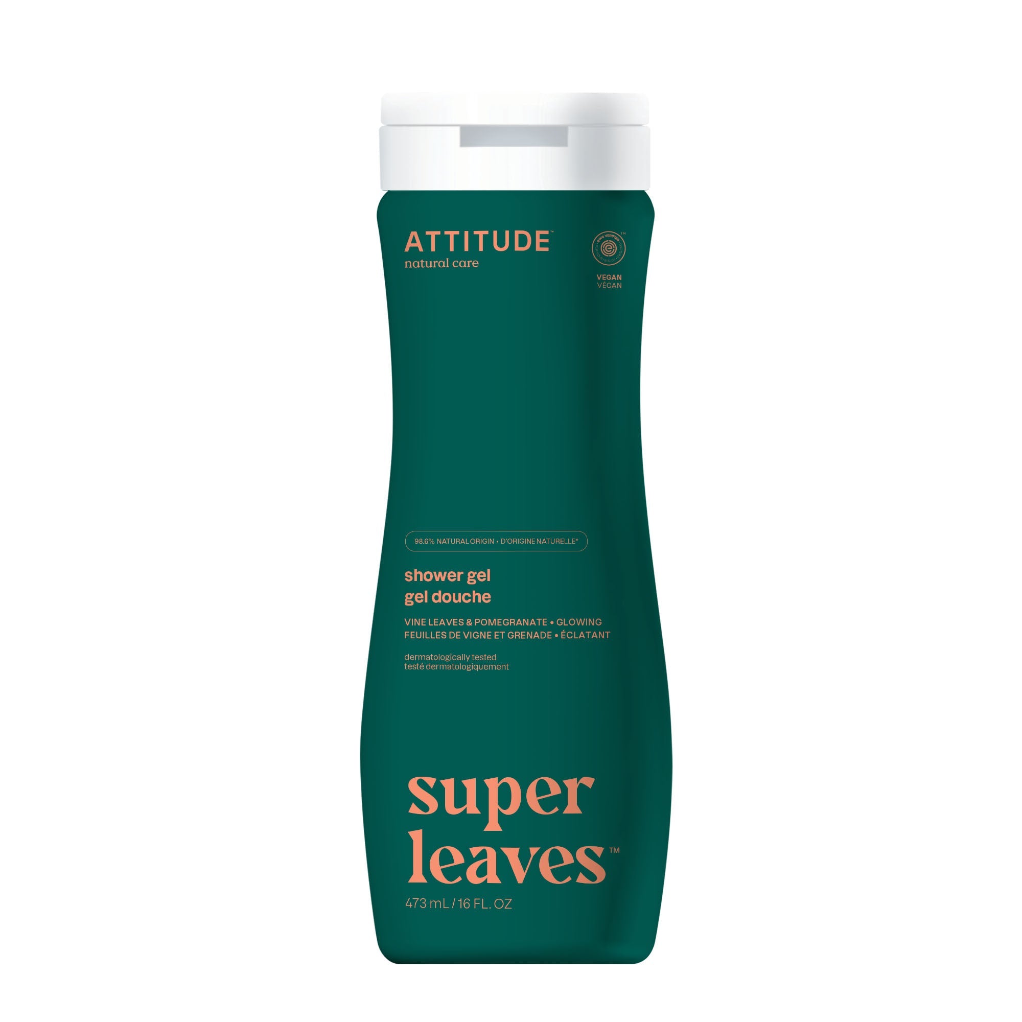 ATTITUDE Super leaves™ Shower Gel Glowing Red Vine Leaves 11294_en?_main? 473 mL