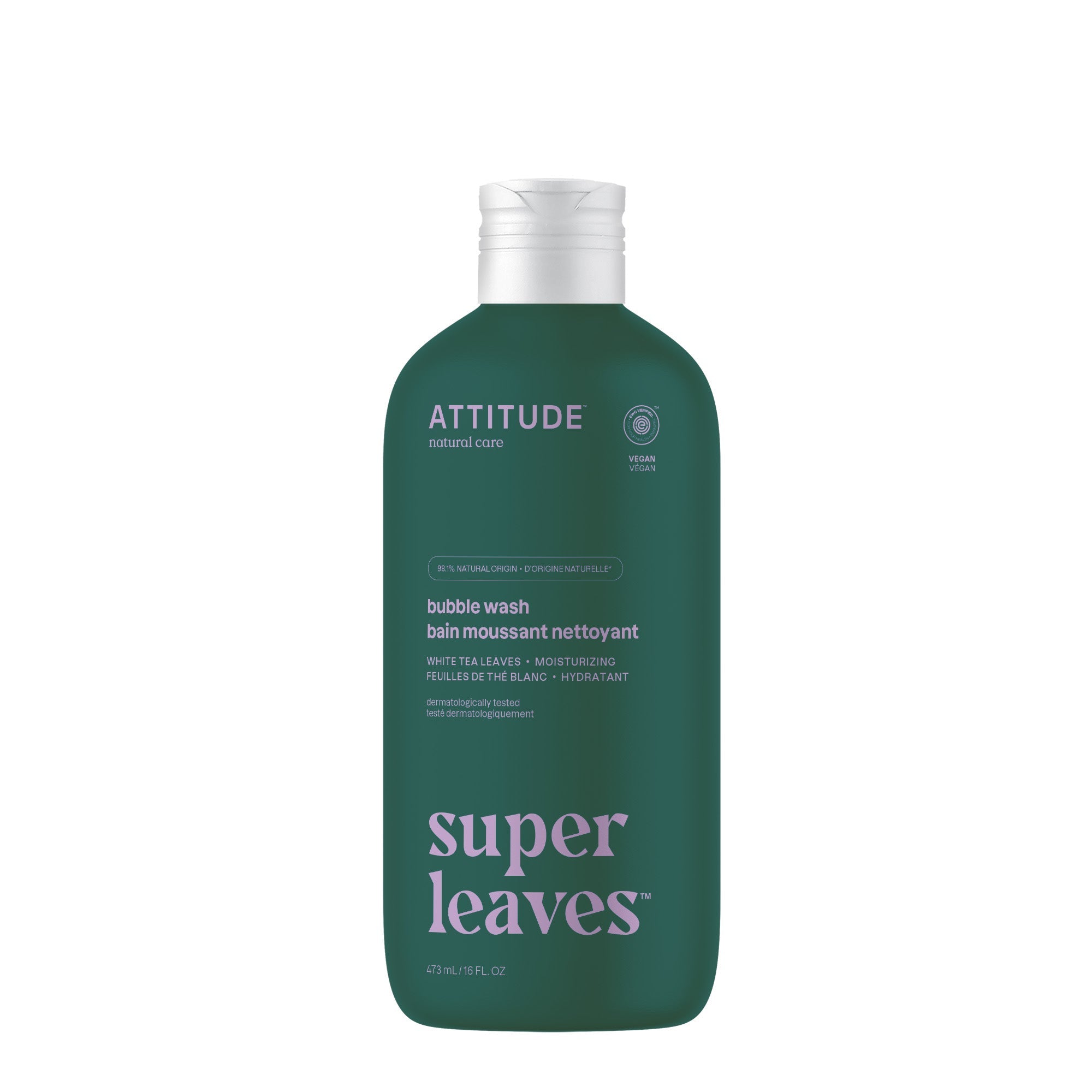 ATTITUDE Super Leaves Bubble Wash White tea leaves 11697_en?_main? 473 mL