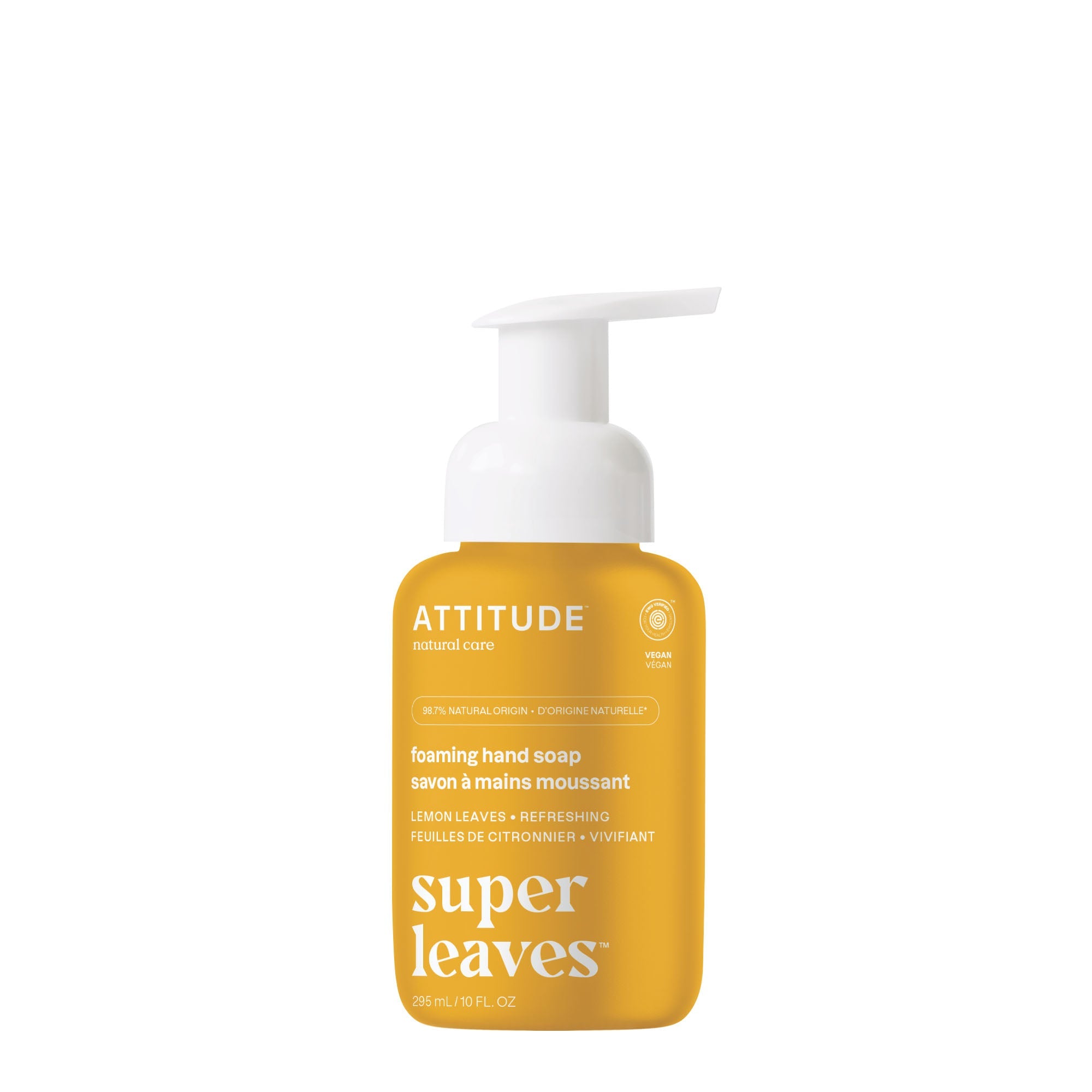 的态度 foaming hand soap super leaves Lemon Leaves 14082_en?_main? 295 mL