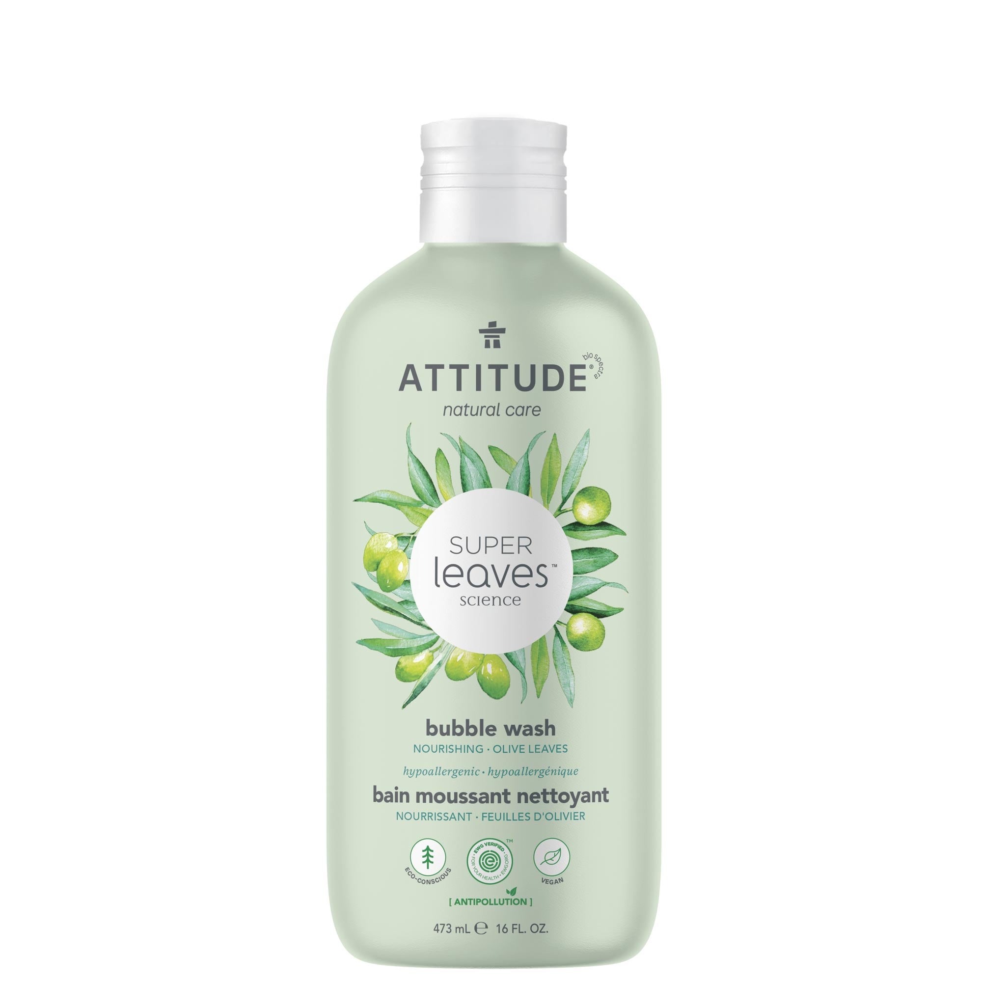 ATTITUDE bubble wash super leaves Olive Leaves 11693_en?_main? 473 mL Olive Leaves